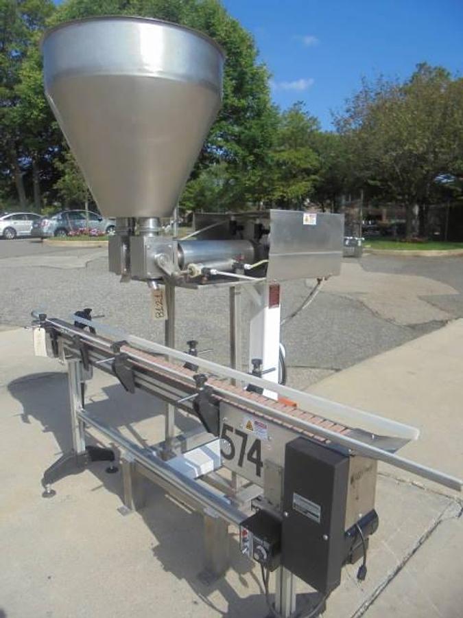 Used Simplex AIR F-200 Twin Head Piston Filler