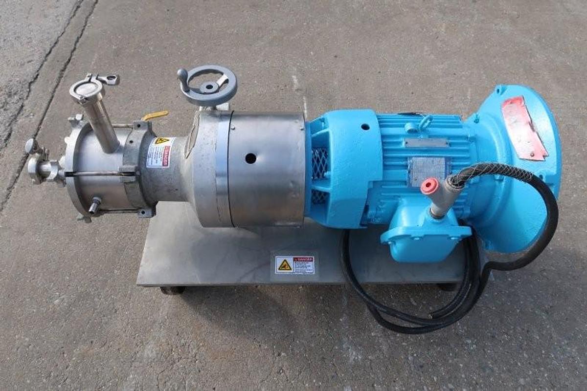 Used Greerco W500 Stainless Steel Colloid Mill, 10 HP, XP