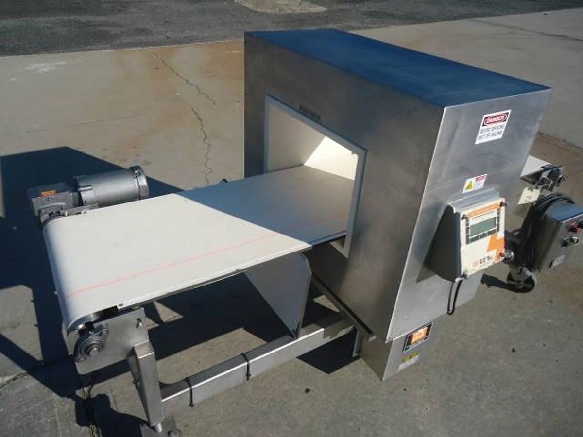 Used Eriez “Ez-Tec”” 24 In. Wide X 15 In. High Metal Detector, Stainless Steel