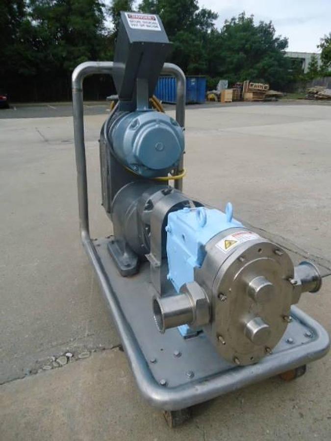 Used Waukesha  130 Positive Displacement Pump, Variable Speed