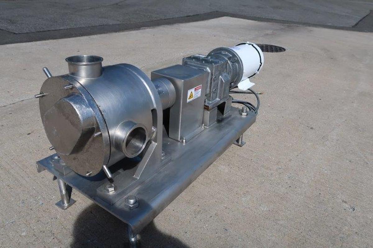 Used Watson Marlow MR-135 SS Positive Displacement Pump, 5HP