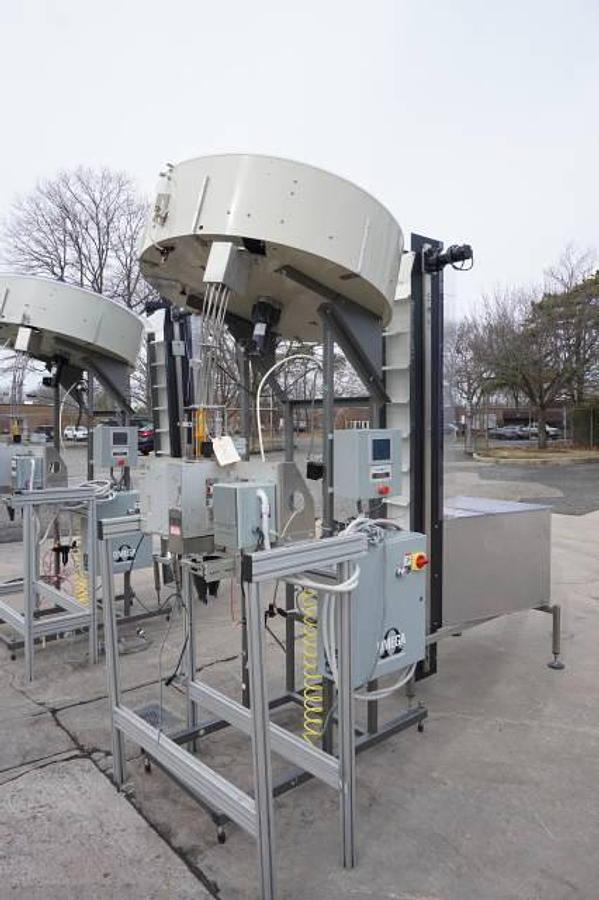Used Omega 4D-SPL Plastic Bottle Unscramblers (2)