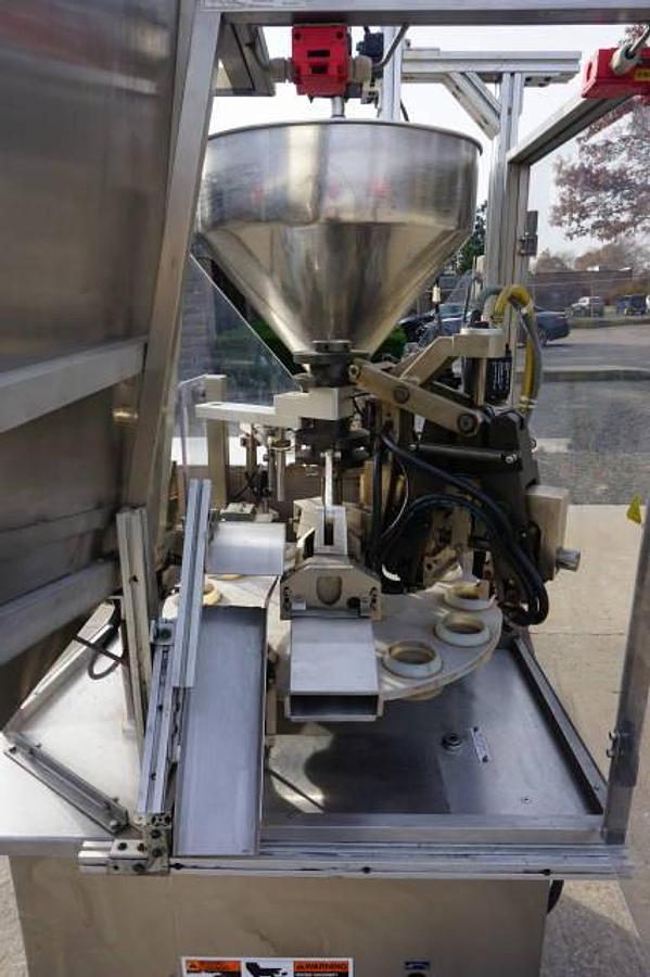 Used Kalix KX 600 Hot Air Tube Filler/Sealer