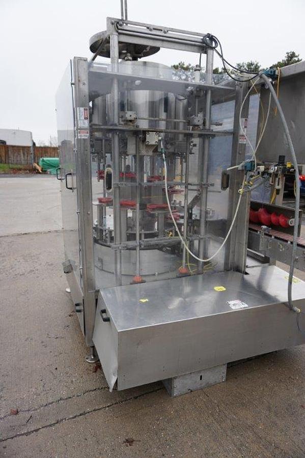 Used PackWest 8 Head Rotary Piston Filler, Large Pistons