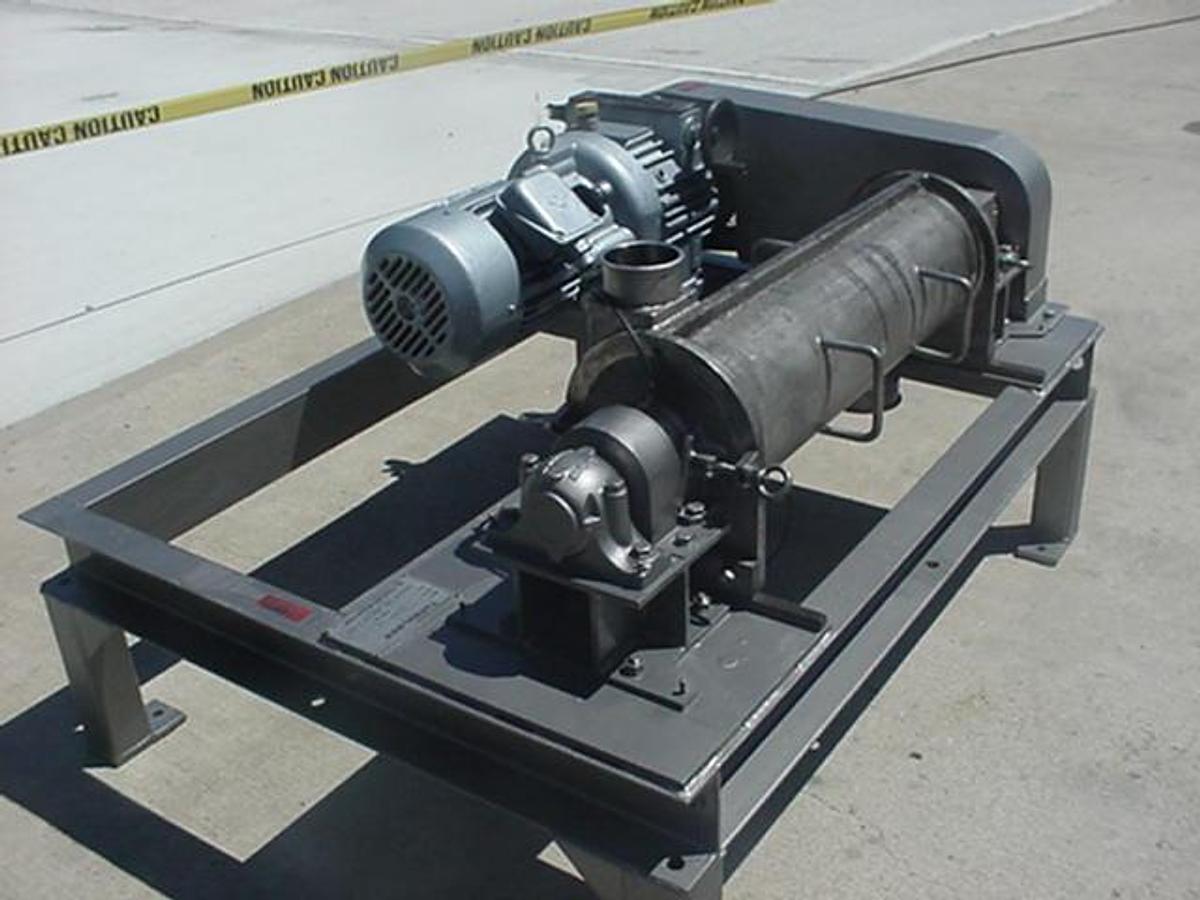 Used Hosokawa-Bepex Tcx-8 Turbulizer, Ss, 7.5 Hp
