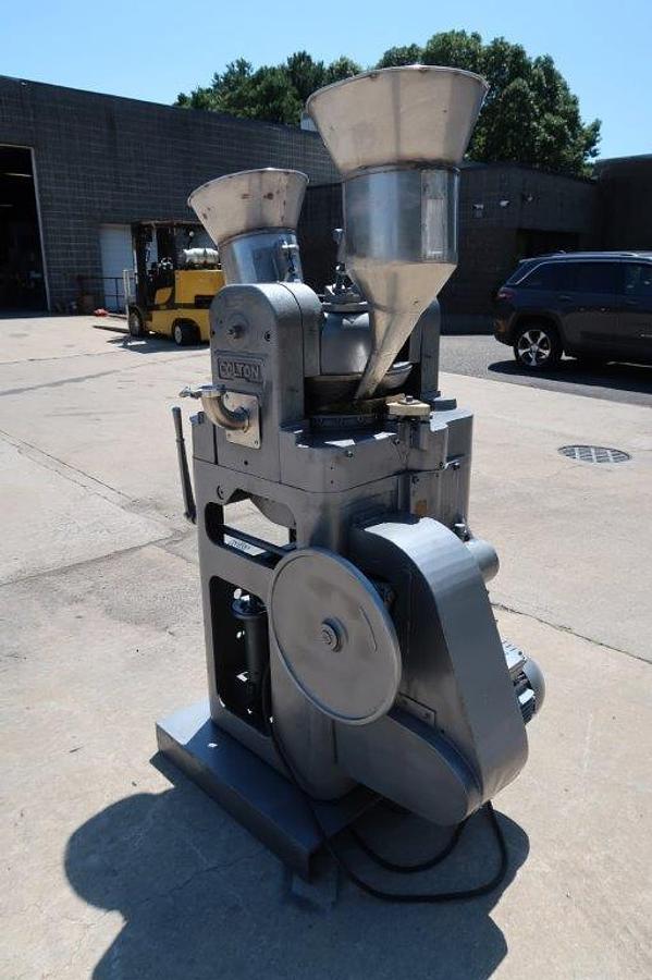 Used Colton 27 Station Rotary Tablet Press, Twin Hopper