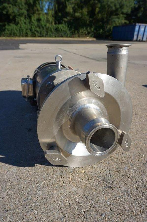 Used Ampco 3 In. X 2 In. Stainless Steel Centrifugal Pump, 5 HP