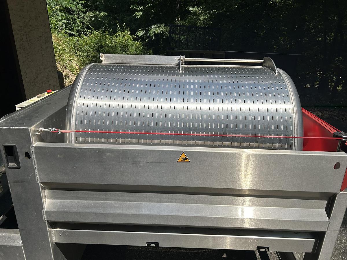 Used SK Group Pneumatic Bladder Press
