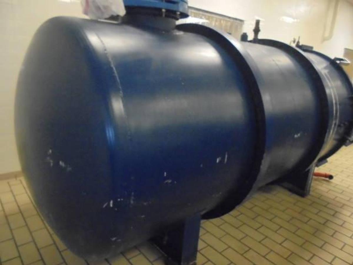 Used 5 Ft. Diameter X 11 Ft. Long Horizontal Retort With Controls, MFG. 2010