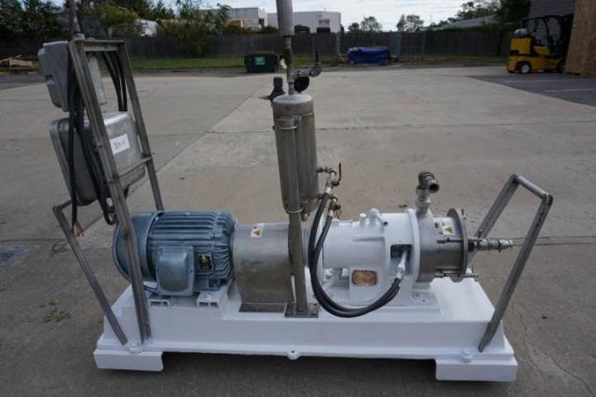 Used Charlotte SD20 Stainless Steel Colloid Mill, 20 HP XP motor
