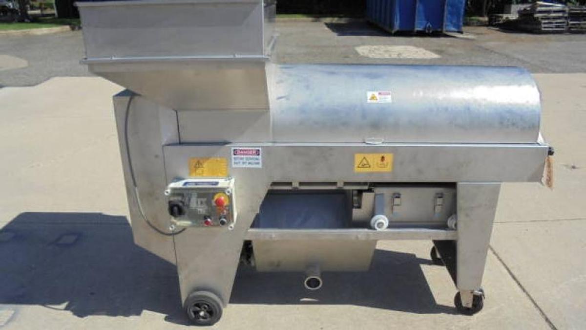 Used Enoveneta Grape Crusher/De-Stemmer, Stainless Steel