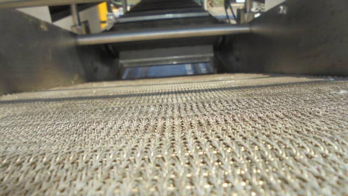 Used 20 In. Wide Stainless Gas Fired Continuous Fry System, 15 Ft. Long