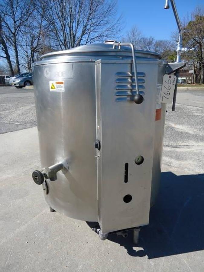Used 60 Gallon Groen Stainless Steel Gas Fired Kettle
