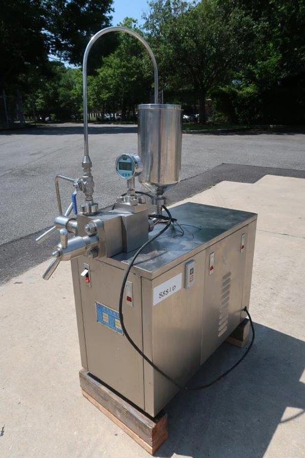 Used Shanghai Dong Hua 15 GPH Two Stage Homogenizer