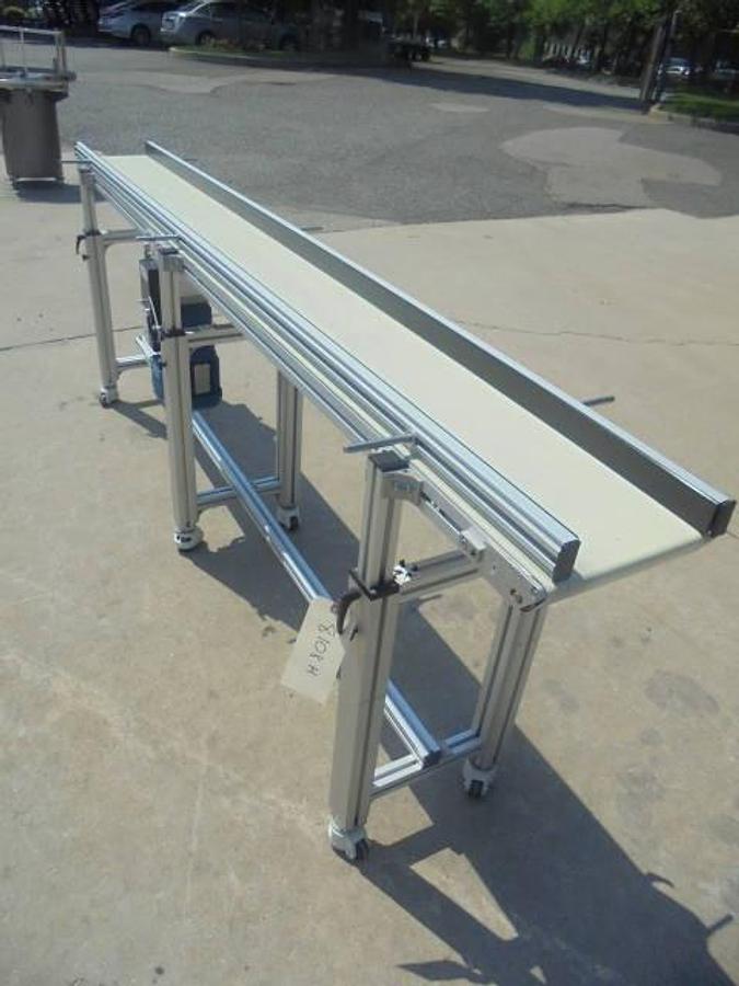 Used MK Automation 11 In. X 9 Ft. Motorized Belt Conveyor