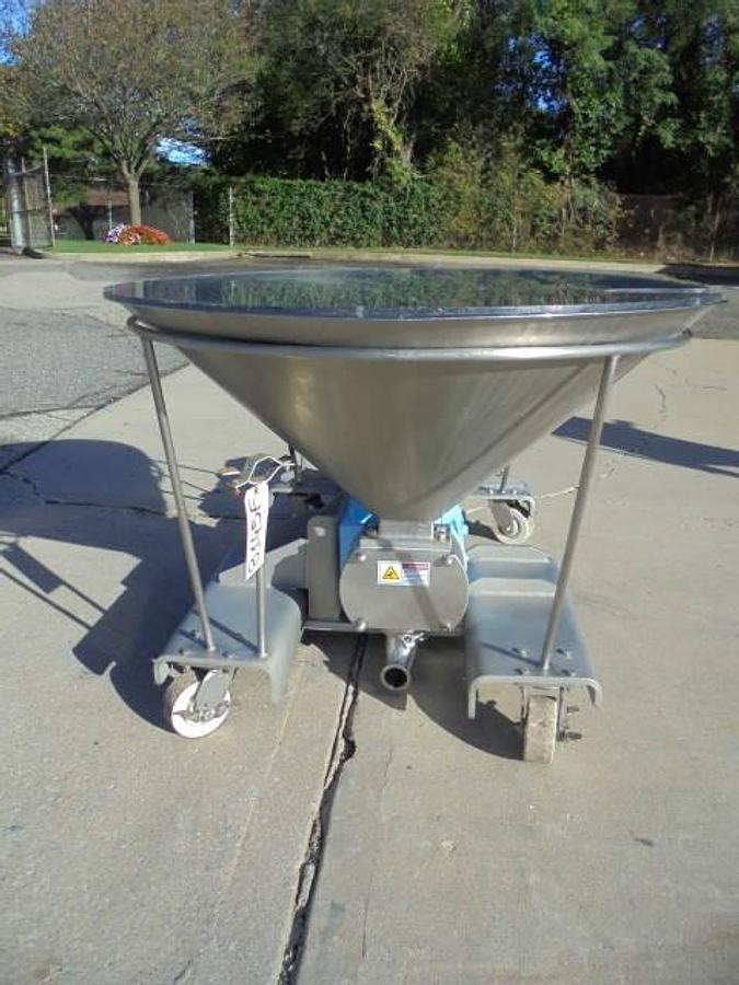 Used G&H Hopper Fed Positive Displacement Pump, 5HP
