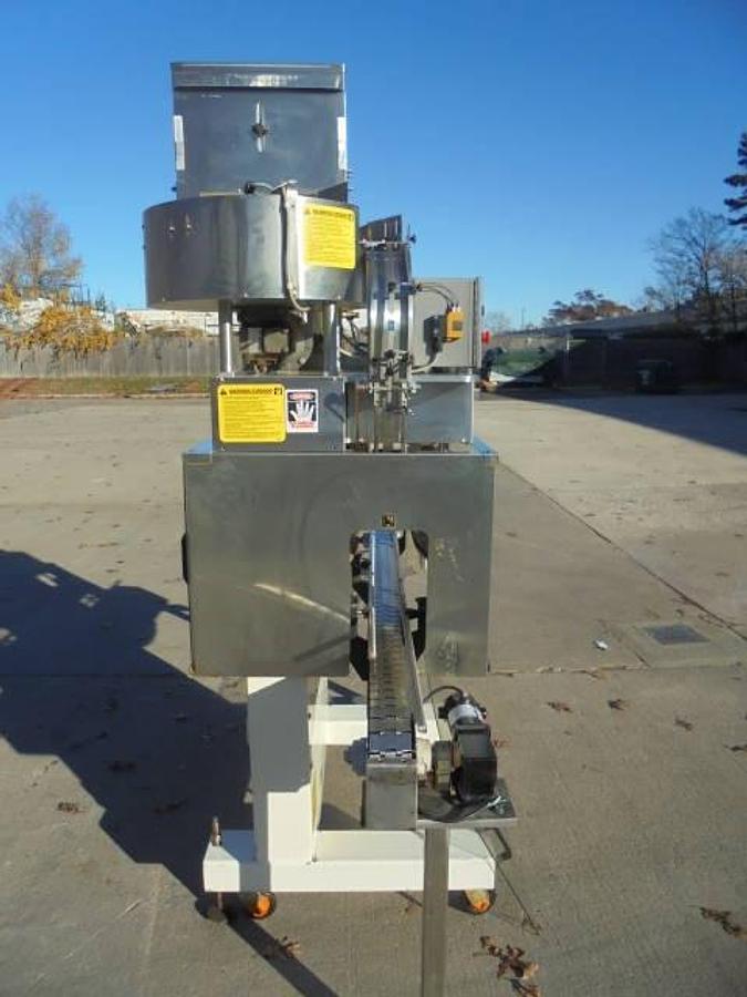 Used Kaps-All A6 Six Spindle Screw Capping Machine, 150 Per Minute