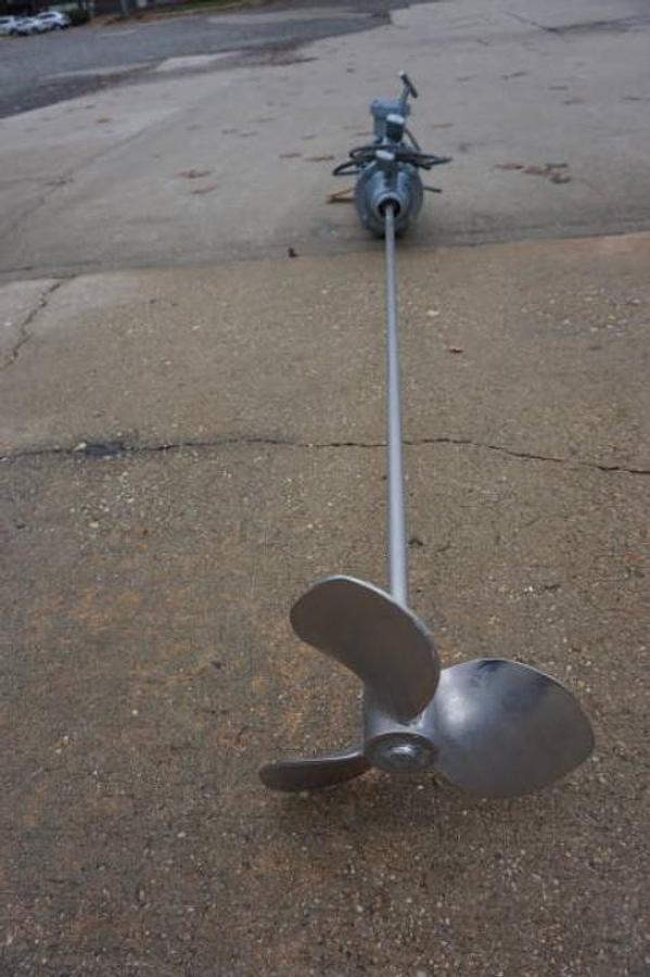 Used Chemineer 1 HP Explosion Proof Clamp On Prop Mixer