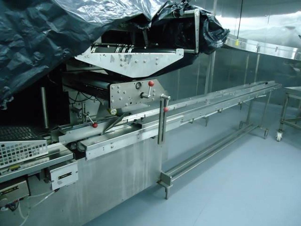 Used Doboy Microtronic Stainless Steel Horizontal Overwrapper