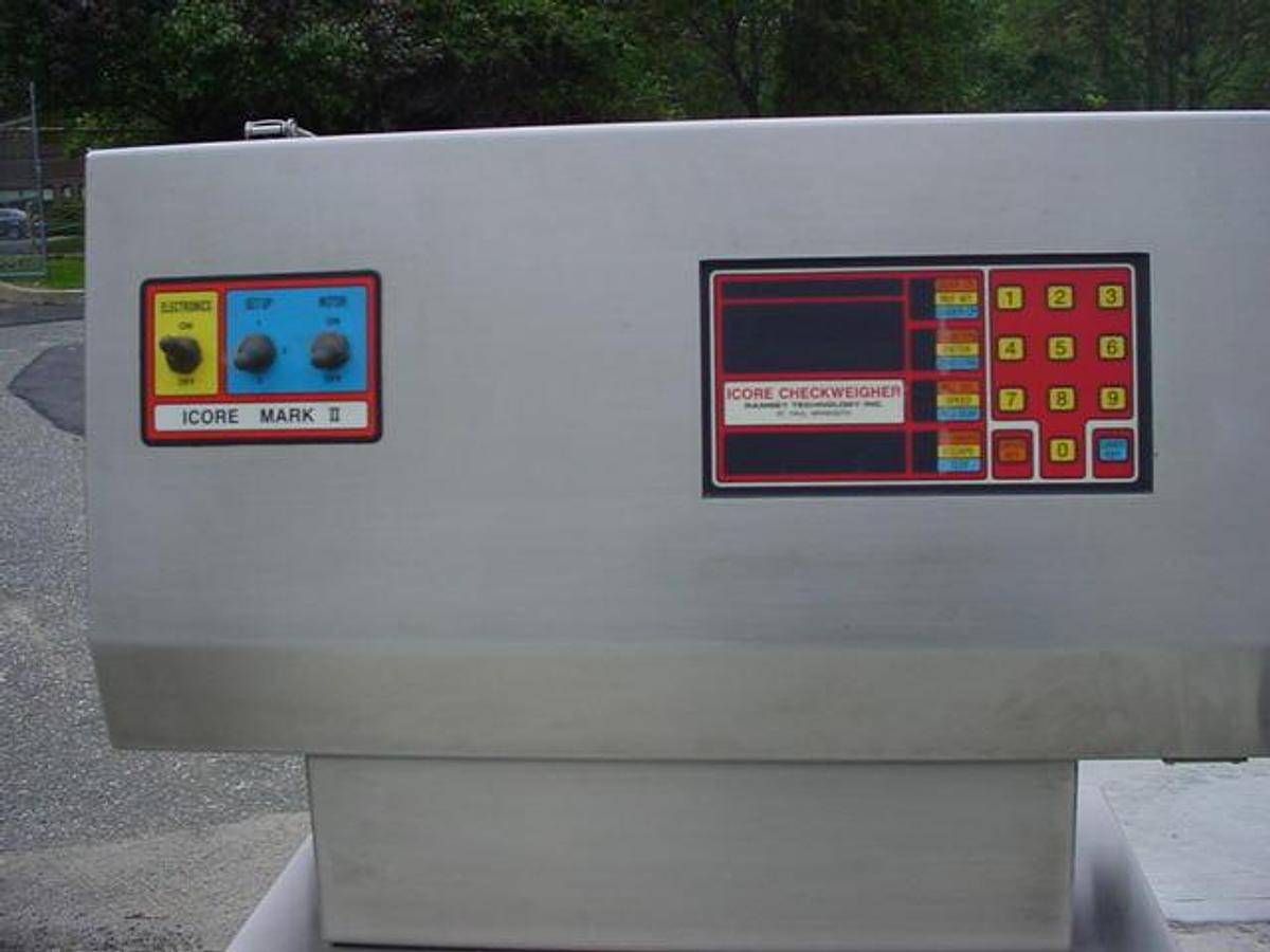 Used Ramsey Icore Mark Ii Stainless Steel Checkweigher- Model Mark Iia/Fr40