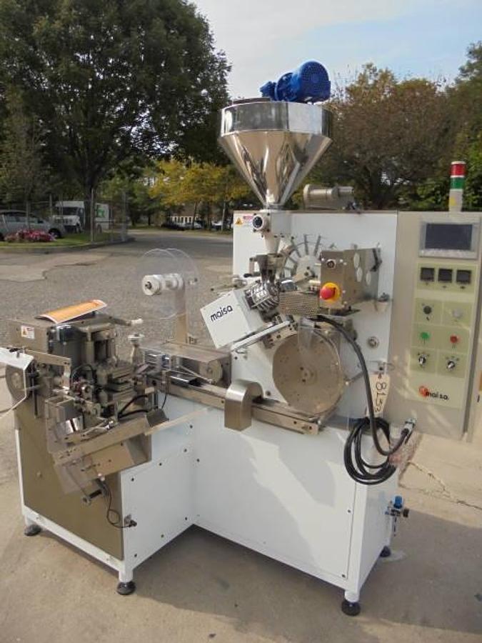 Used Maisa EC12Y/C-MP Tea Bag Filling Machine, 120 Per Minute, Unused