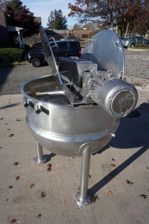 Used 300 Gallon Lee SS Jacketed Double Motion Mixing Kettle