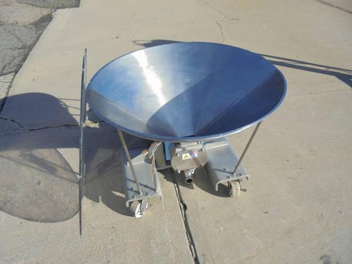 Used G&H Hopper Fed Positive Displacement Pump, 5HP