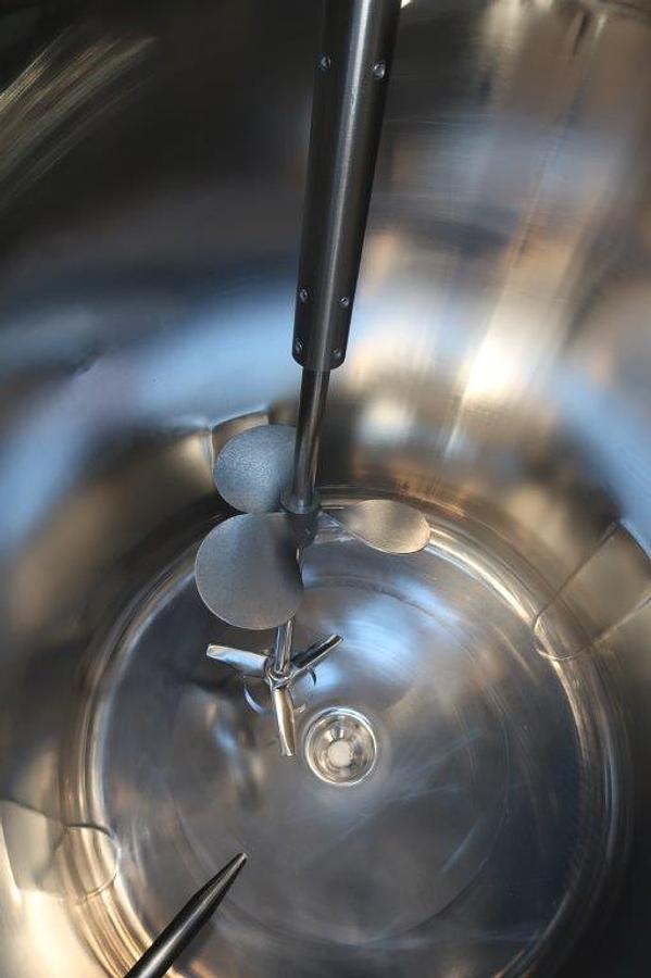 Used 500 Liter Precision Stainless 316L SS Vacuum Reactor