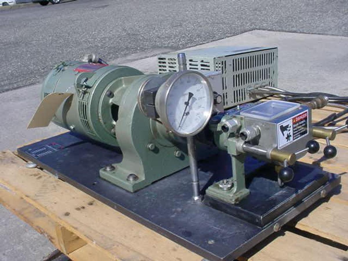 Used C.w. Brabender Lab Tabletop Double Naben Arm Mixer, Jacketed