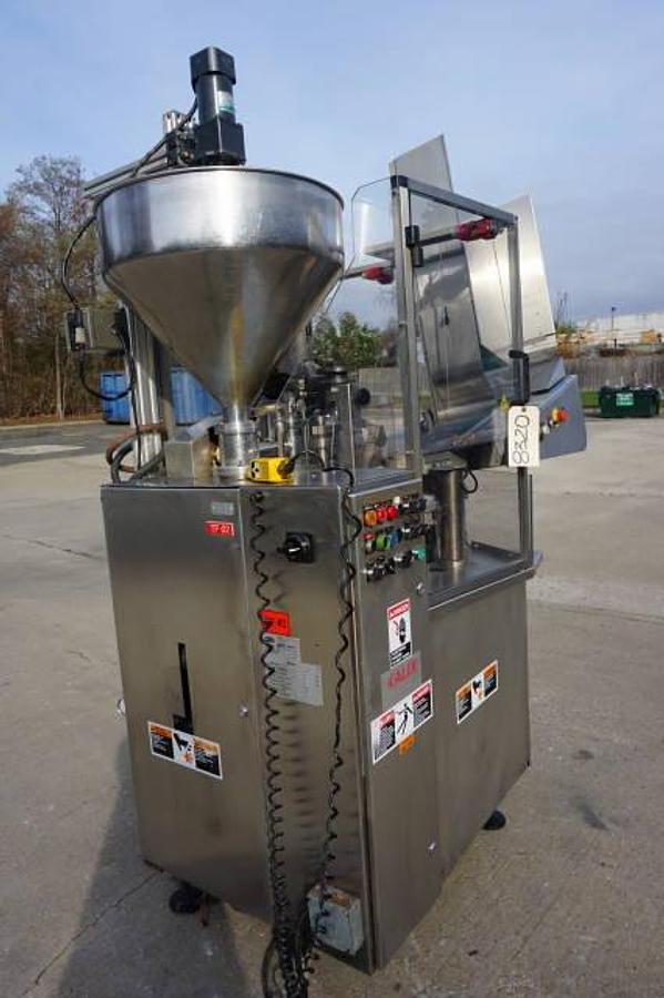 Used Kalix KX 600 Hot Air Tube Filler/Sealer