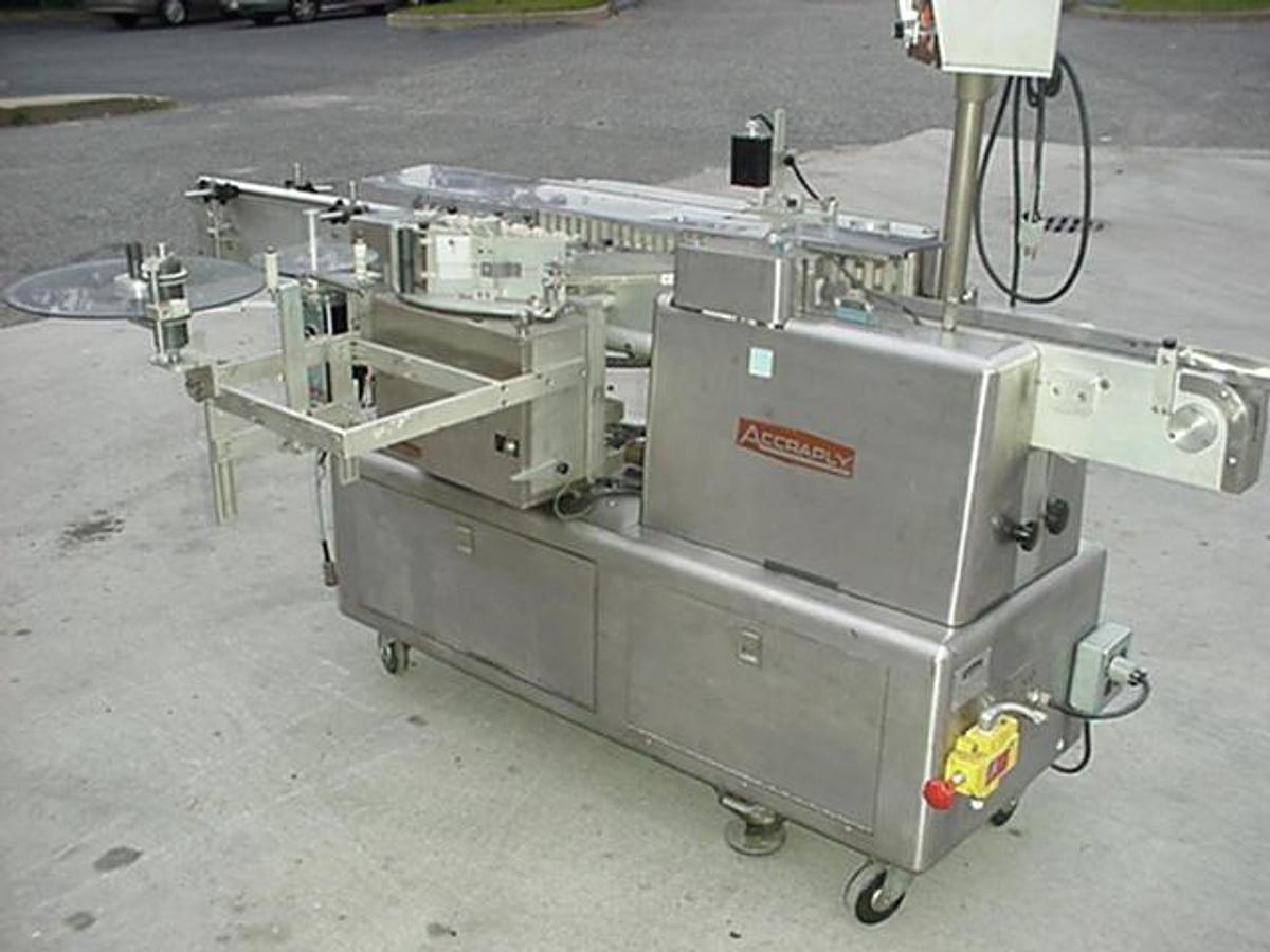 Used Accraply 4000-Hv Ss Auto Pressure Sensitive Labeler