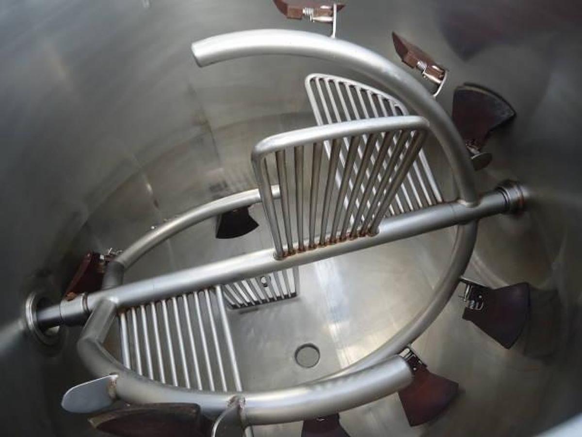 Used 200 Gallon Cleveland Stainless Steel Cook/Chill Agitated Kettle, 100 Psi
