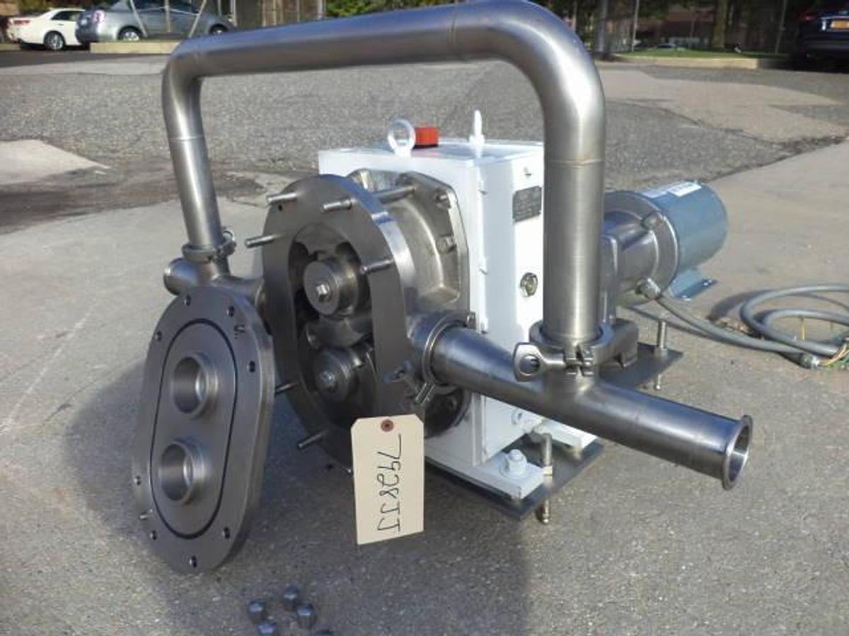 Used Fristam FKL-75 SS Positive Displacement Lobe Pump