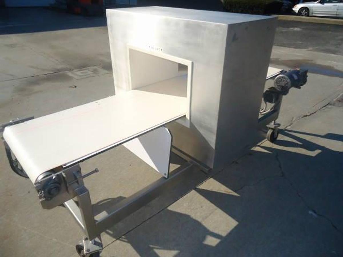 Used Eriez “Ez-Tec”” 24 In. Wide X 15 In. High Metal Detector, Stainless Steel