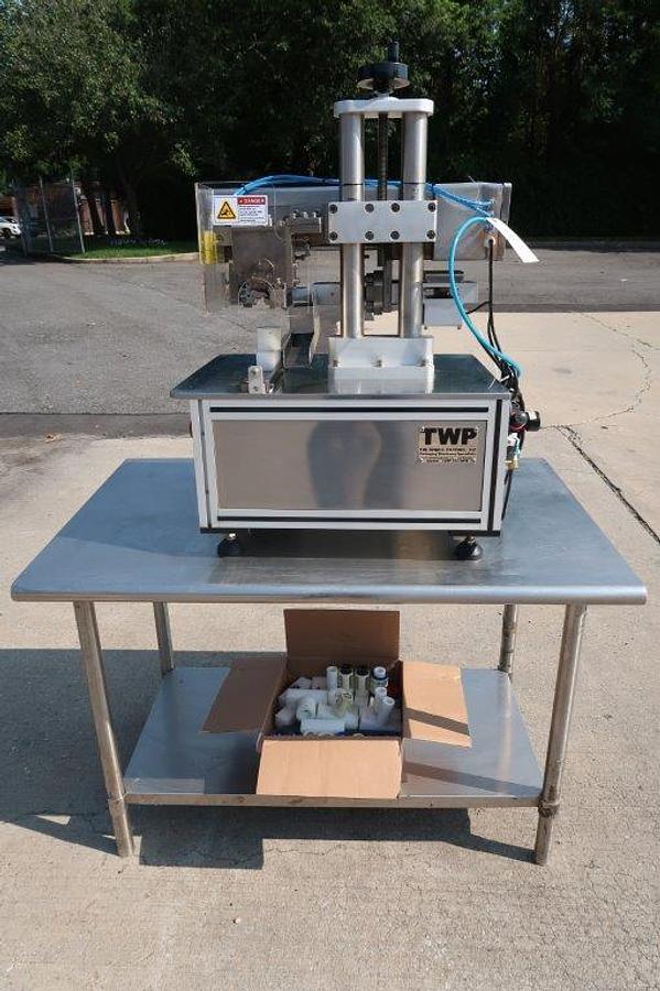 Used TWP Semi-Automatic Ultrasonic Tube Sealer & Trimmer