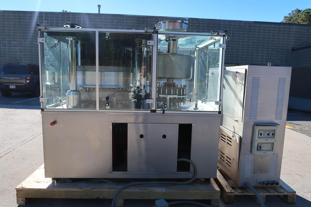 Used MG2 Model G37/N 40-Station Stainless Steel Capsule Filling Machine
