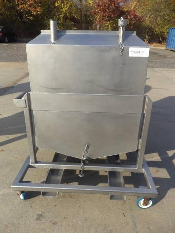 Used 200 Gallon C-Mayo Stainless Steel Portable Tote