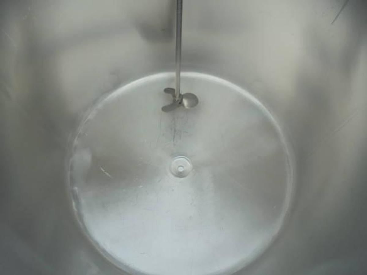 Used 86 Gallon Permasan Stainless Steel Sanitary Portable Tank