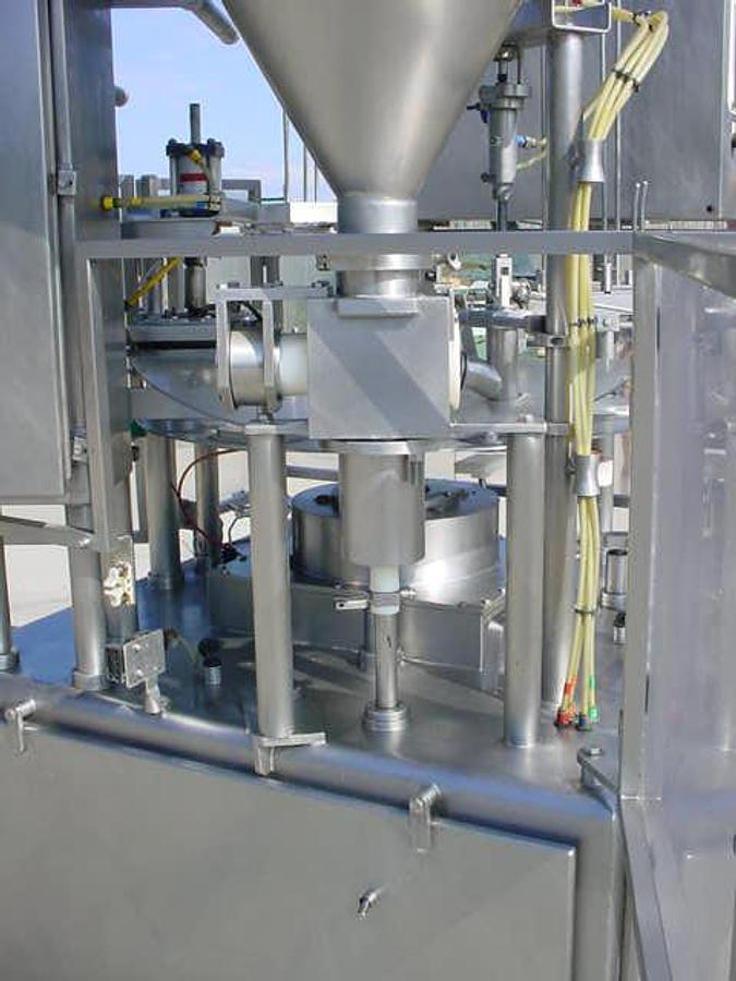 Used Osgood 1001-R Rotary Cup Filler/Sealer/Lidder