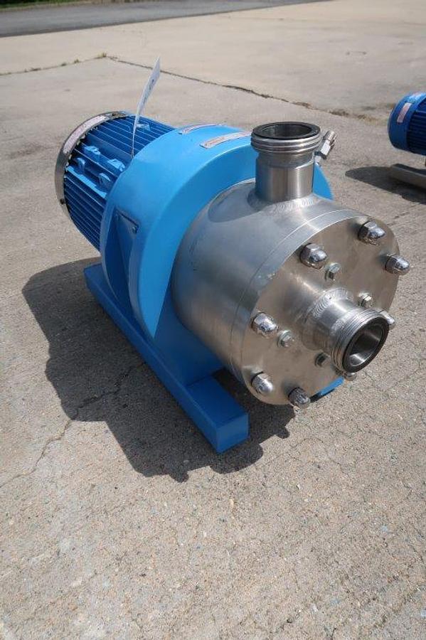 Used Silverson 450 Inline High Shear Mixer, Stainless