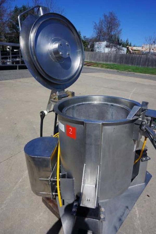 Used Brothers Legrow 200 Lb. SS Centrifugal Vegetable Spin Dryer 30 Inch Diameter