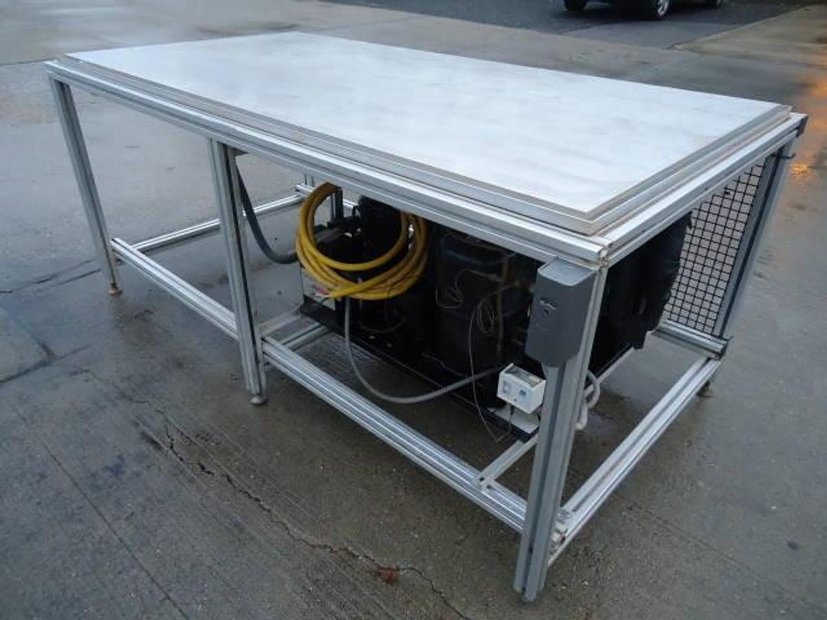 Used Cavalla 36 In. X 72 In. Lipstick Chill Table