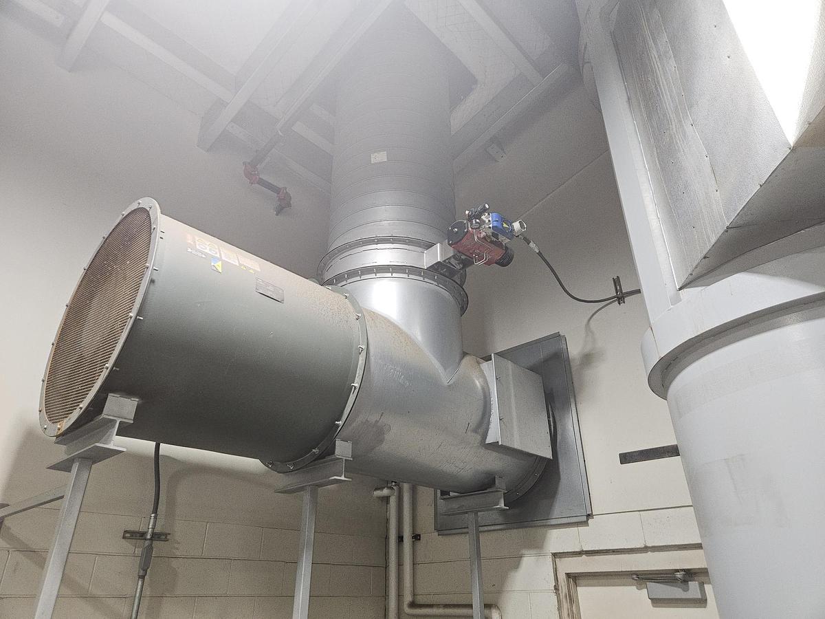 Used Wolverine Proctor Single Pass Dryer