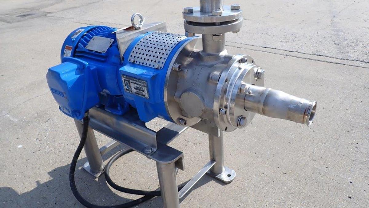 Used Ross HSM-10 SS Inline High Shear Mixer, 10HP