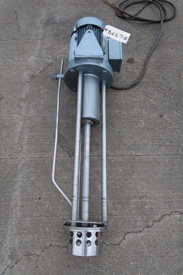 Used G.E.C. Machines 3 HP Homogenizing Mixer