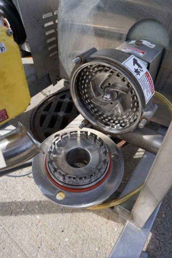 Used Fristam Powder Mixer System, 30 HP, All Stainless Steel