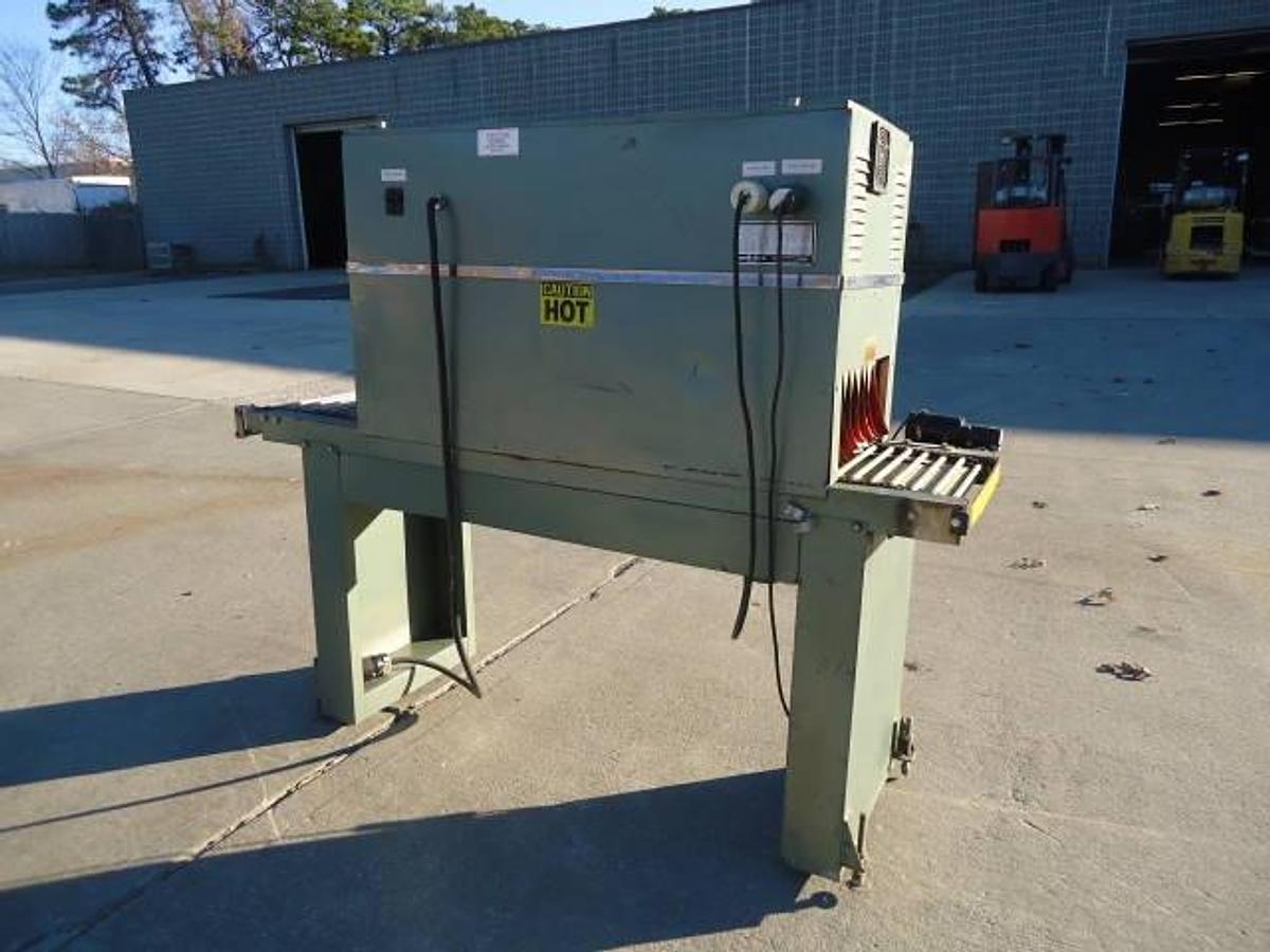 Used Weldotron 7121 Conveyorized Shrink Tunnel