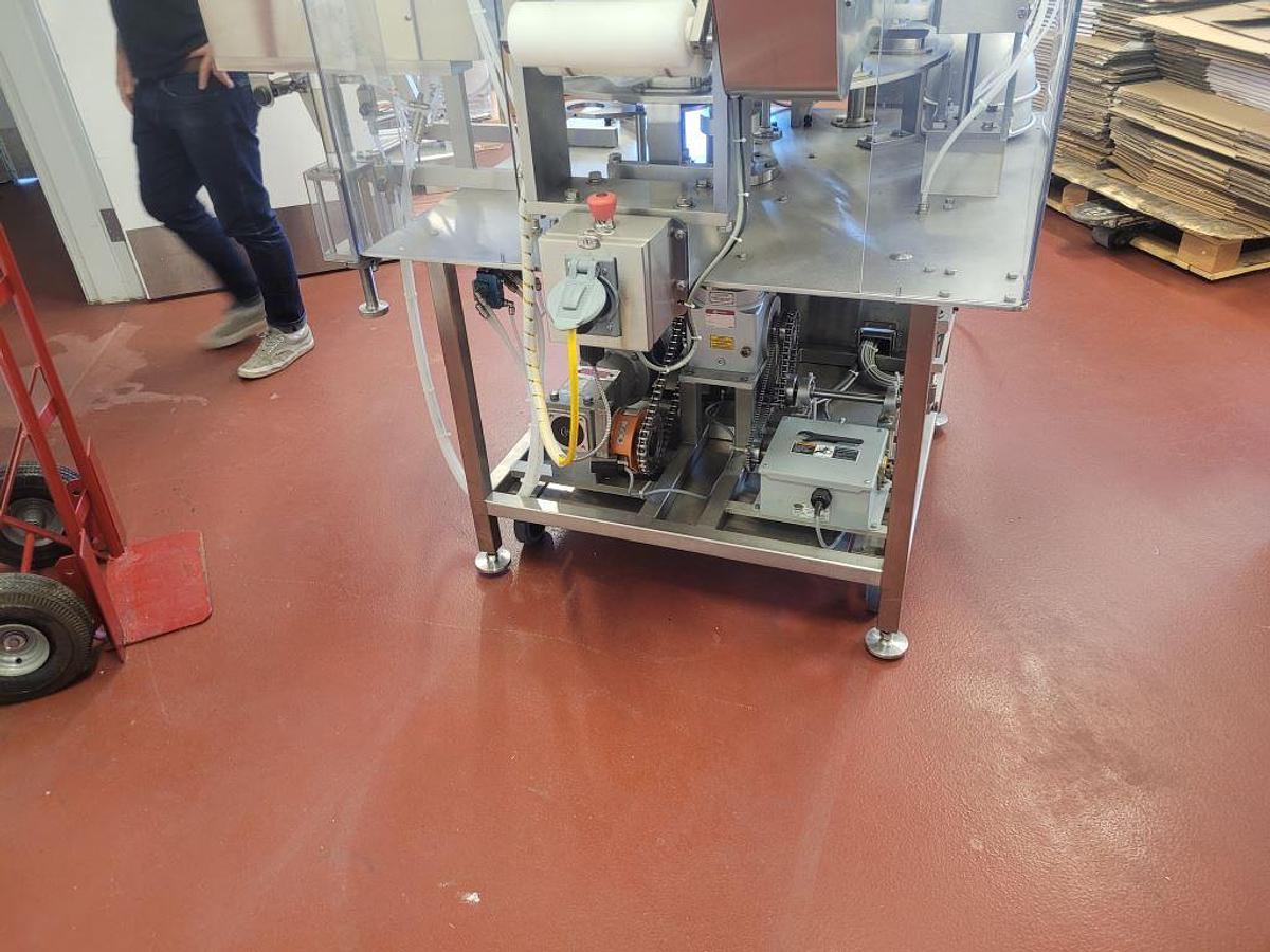Used A.T.S. VP8 Rotatary Cup Filler/Sealer/Lidder