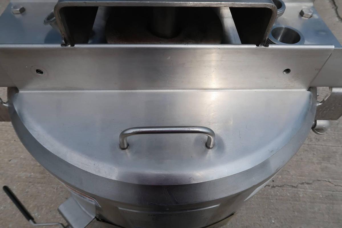 Used 10 Gallon Waukesha Cherry Burrell 316L Stainless Scraper Kettle, 150 PSIG Jacket