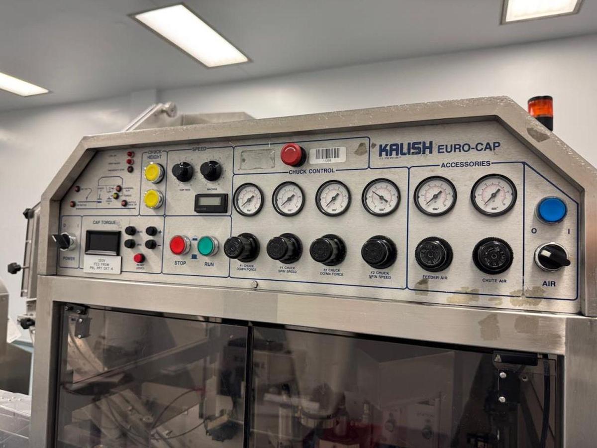 Used Kalish Euro-Cap Automatic Capping Machine